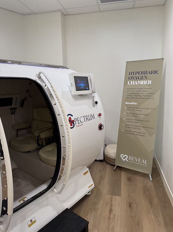 Fitness and Longevity Center Hyperbaric Chamber